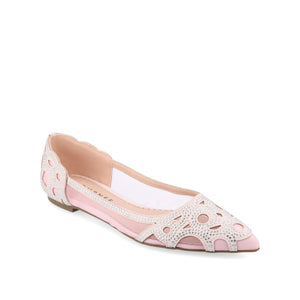 BATAVIA BALLET FLATS IN WIDE - Pink Mesh