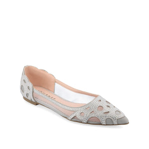 BATAVIA BALLET FLATS IN WIDE - Grey Mesh