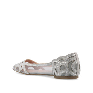 BATAVIA BALLET FLATS IN WIDE - Grey Mesh