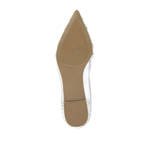 BATAVIA BALLET FLATS IN WIDE - White Mesh