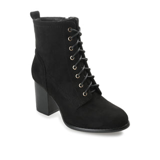 BAYLOR LACE-UP BOOTIES IN WIDE