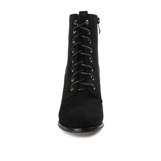 BAYLOR LACE-UP BOOTIES IN WIDE