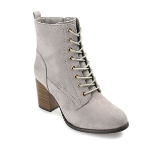 BAYLOR LACE-UP BOOTIES IN WIDE