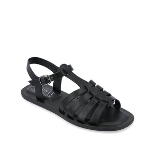 BENICIA FISHERMAN SANDALS IN FAUX LEATHER