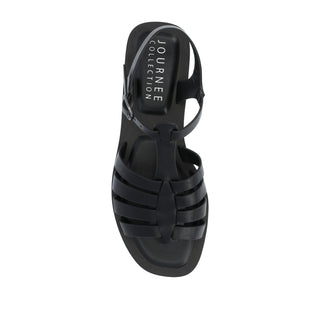 BENICIA FISHERMAN SANDALS IN FAUX LEATHER