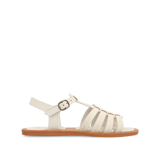 BENICIA FISHERMAN SANDALS IN FAUX LEATHER