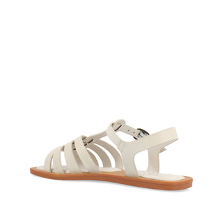 BENICIA FISHERMAN SANDALS IN FAUX LEATHER