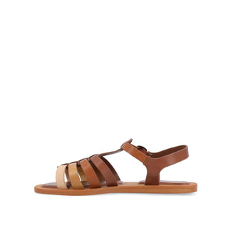 BENICIA FISHERMAN SANDALS IN FAUX LEATHER