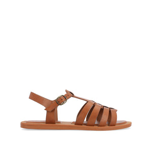 BENICIA FISHERMAN SANDALS IN VEGAN LEATHER - Tan