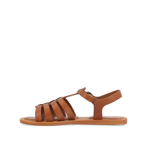 BENICIA FISHERMAN SANDALS IN VEGAN LEATHER - Tan