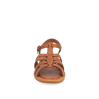 BENICIA FISHERMAN SANDALS IN FAUX LEATHER