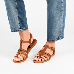 BENICIA FISHERMAN SANDALS IN VEGAN LEATHER