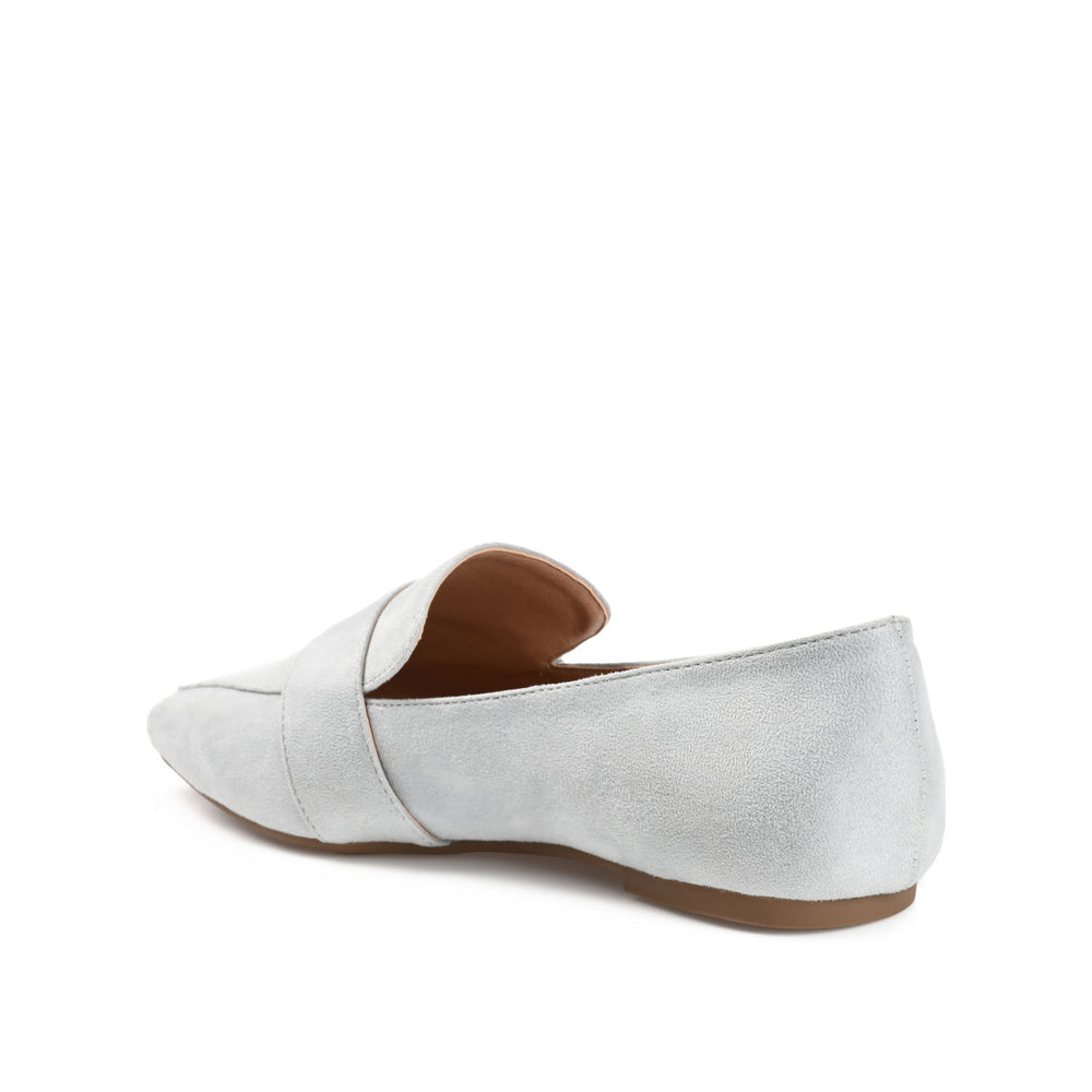 BENNTLY SQUARE TOE LOAFER IN FAUX SUEDE