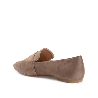 BENNTLY SQUARE TOE LOAFER IN FAUX SUEDE