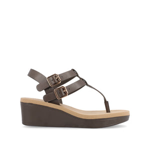 BIANCA SANDALS IN STATEMENT COLORS - Brown