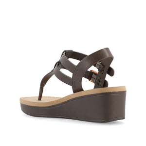 BIANCA SANDALS IN STATEMENT COLORS - Brown