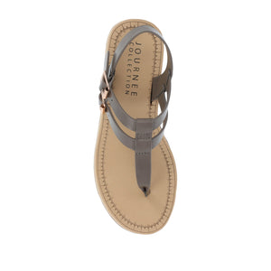 BIANCA SANDALS IN STATEMENT COLORS - Brown