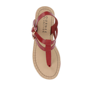 BIANCA SANDALS IN STATEMENT COLORS - Red