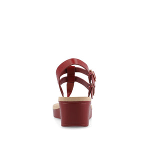 BIANCA SANDALS IN STATEMENT COLORS - Red