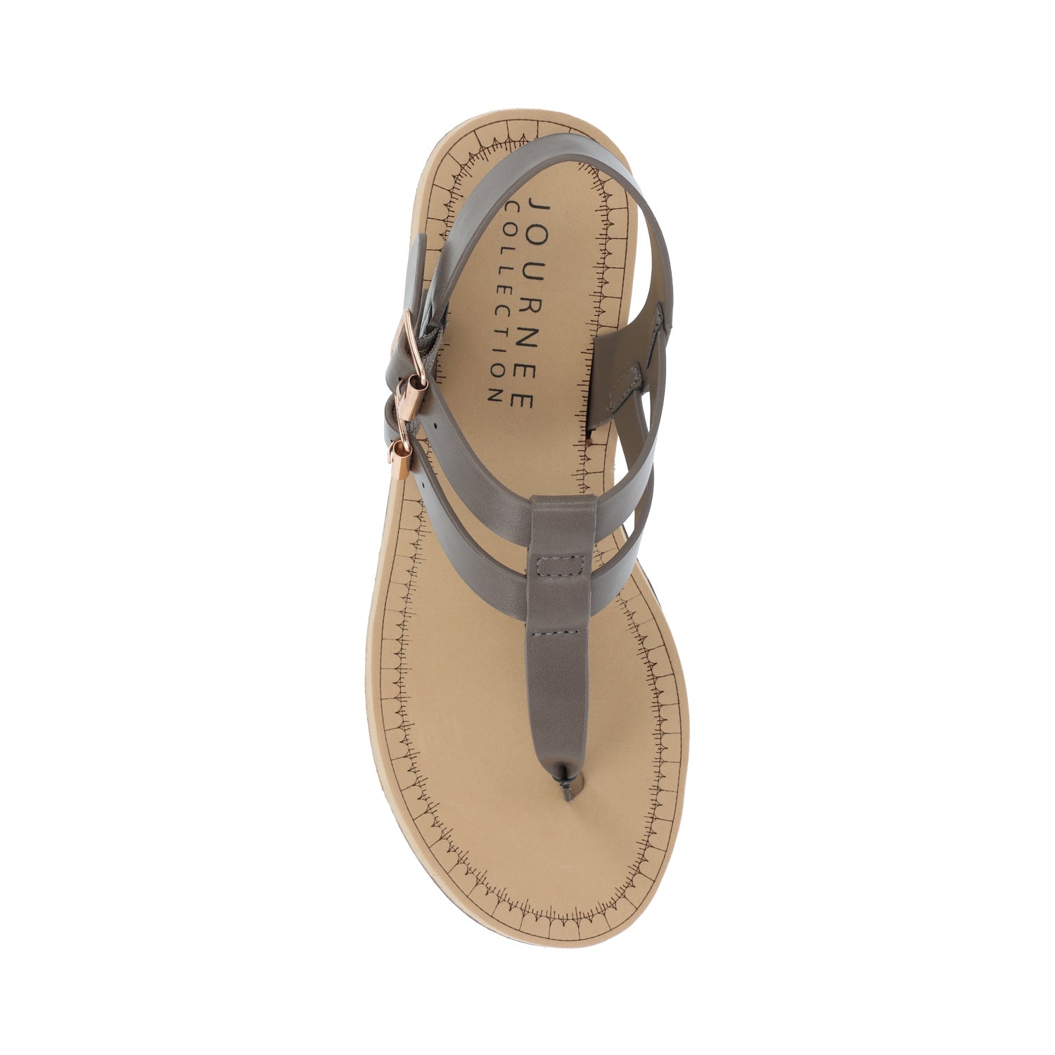 BIANCA WEDGE SANDALS IN WIDE - Brown