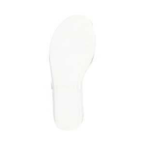 BIANCA WEDGE SANDALS IN WIDE - White