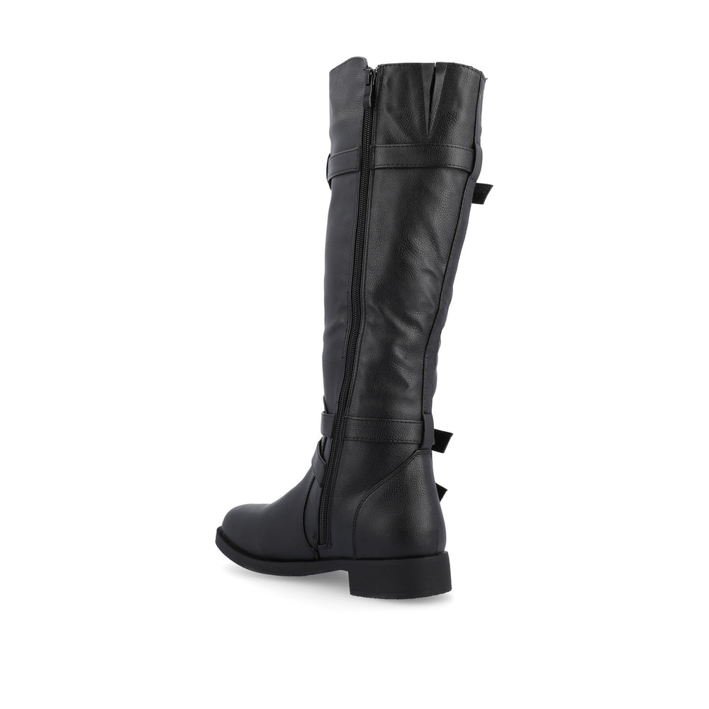 BITE RIDING BOOTS IN FAUX LEATHER