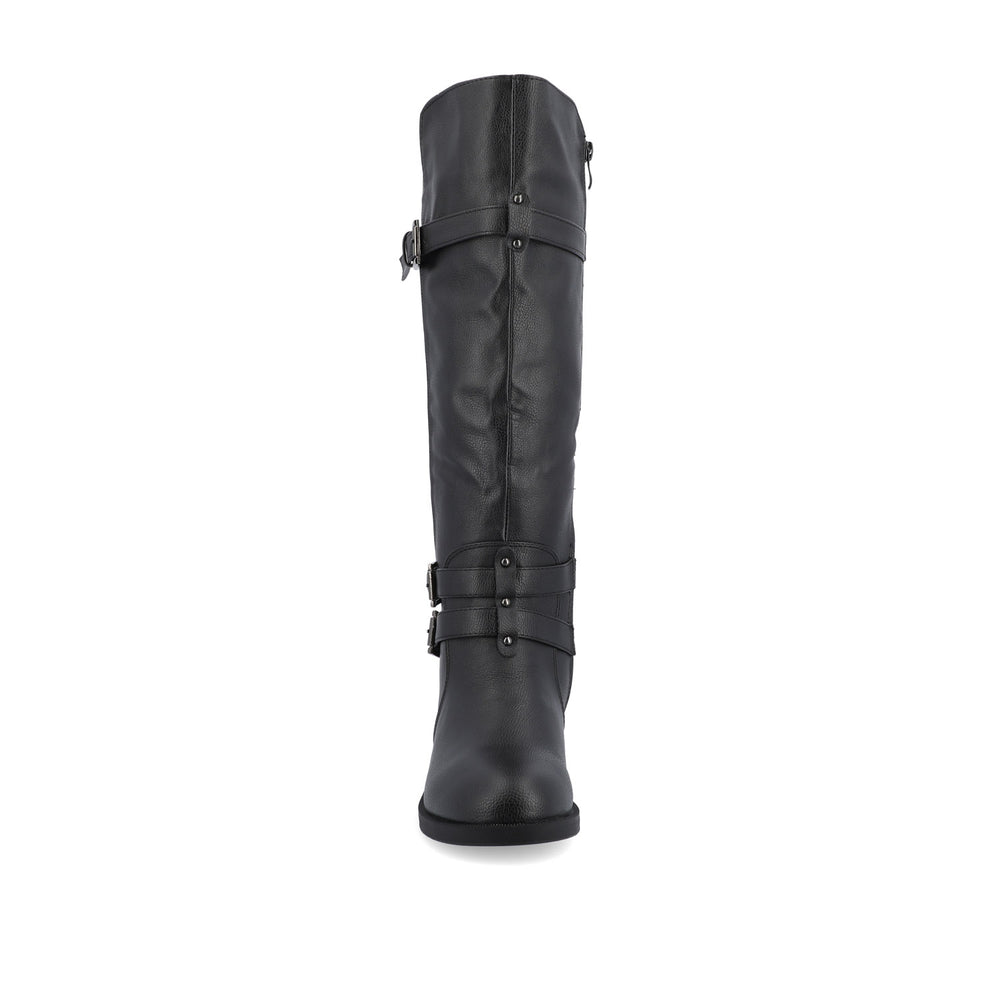 BITE RIDING BOOTS IN FAUX LEATHER