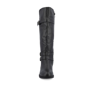 BITE RIDING BOOTS IN FAUX LEATHER