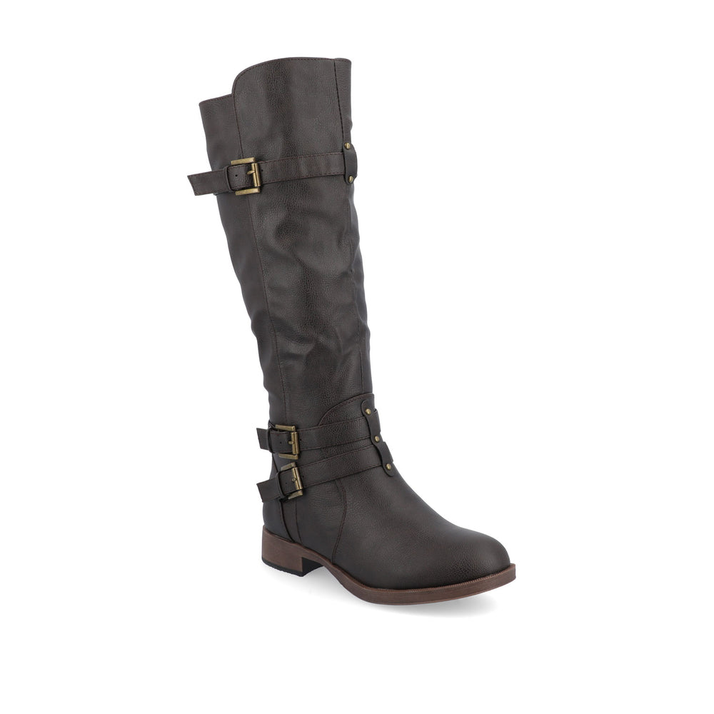 BITE RIDING BOOTS IN FAUX LEATHER