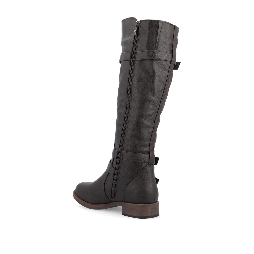 BITE RIDING BOOTS IN FAUX LEATHER