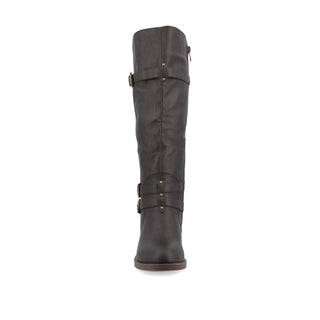 BITE RIDING BOOTS IN FAUX LEATHER