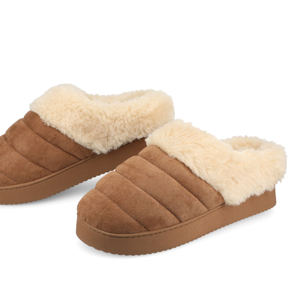 BLAIR SLIPPERS IN FAUX SUEDE