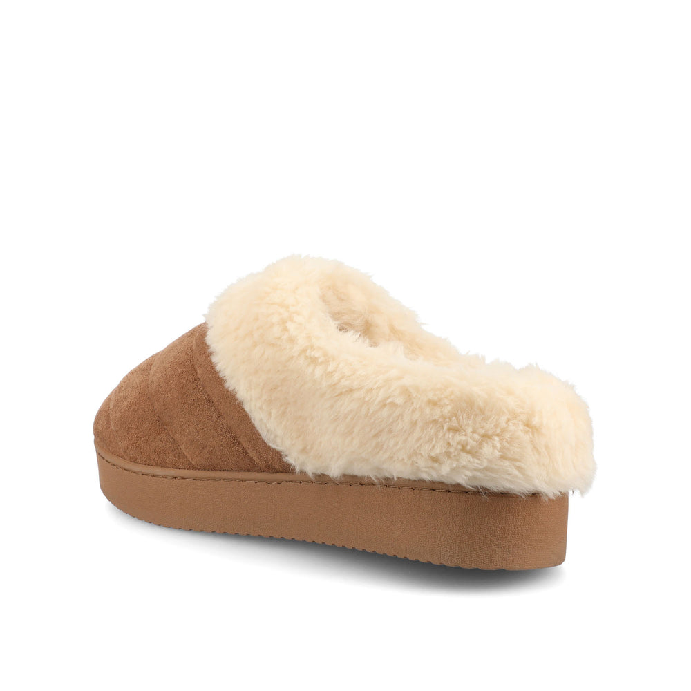 BLAIR SLIPPERS IN FAUX SUEDE