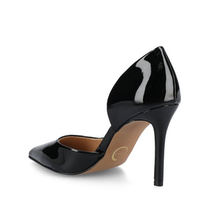 BLANCA D'ORSAY STILETTO PUMPS - Patent Black