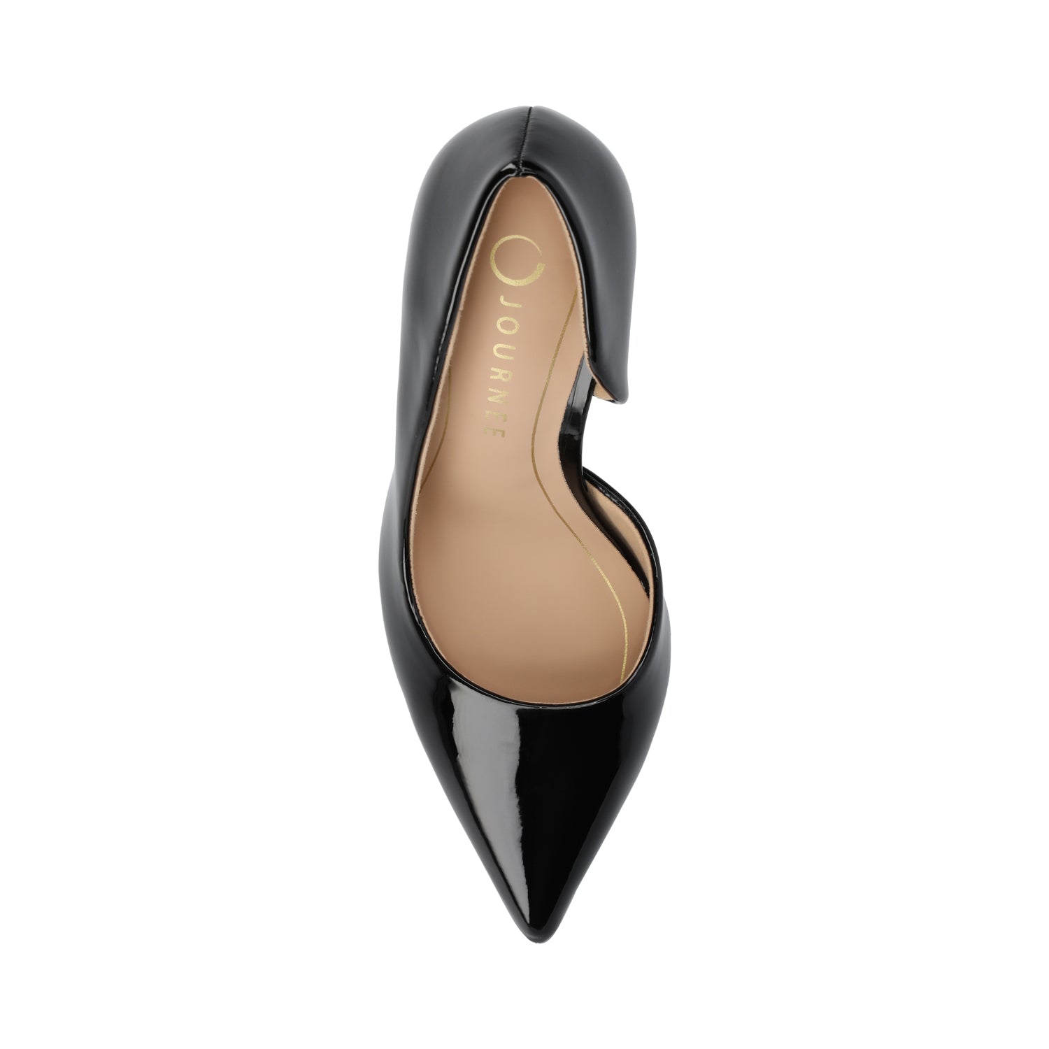 BLANCA D'ORSAY STILETTO PUMPS - Patent Black