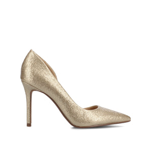 BLANCA D'ORSAY STILETTO PUMPS - Patent Gold