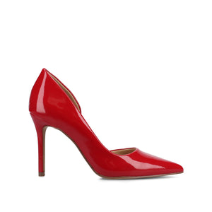 BLANCA D'ORSAY STILETTO PUMPS - Patent Red