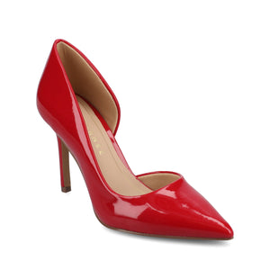 BLANCA D'ORSAY STILETTO PUMPS - Patent Red
