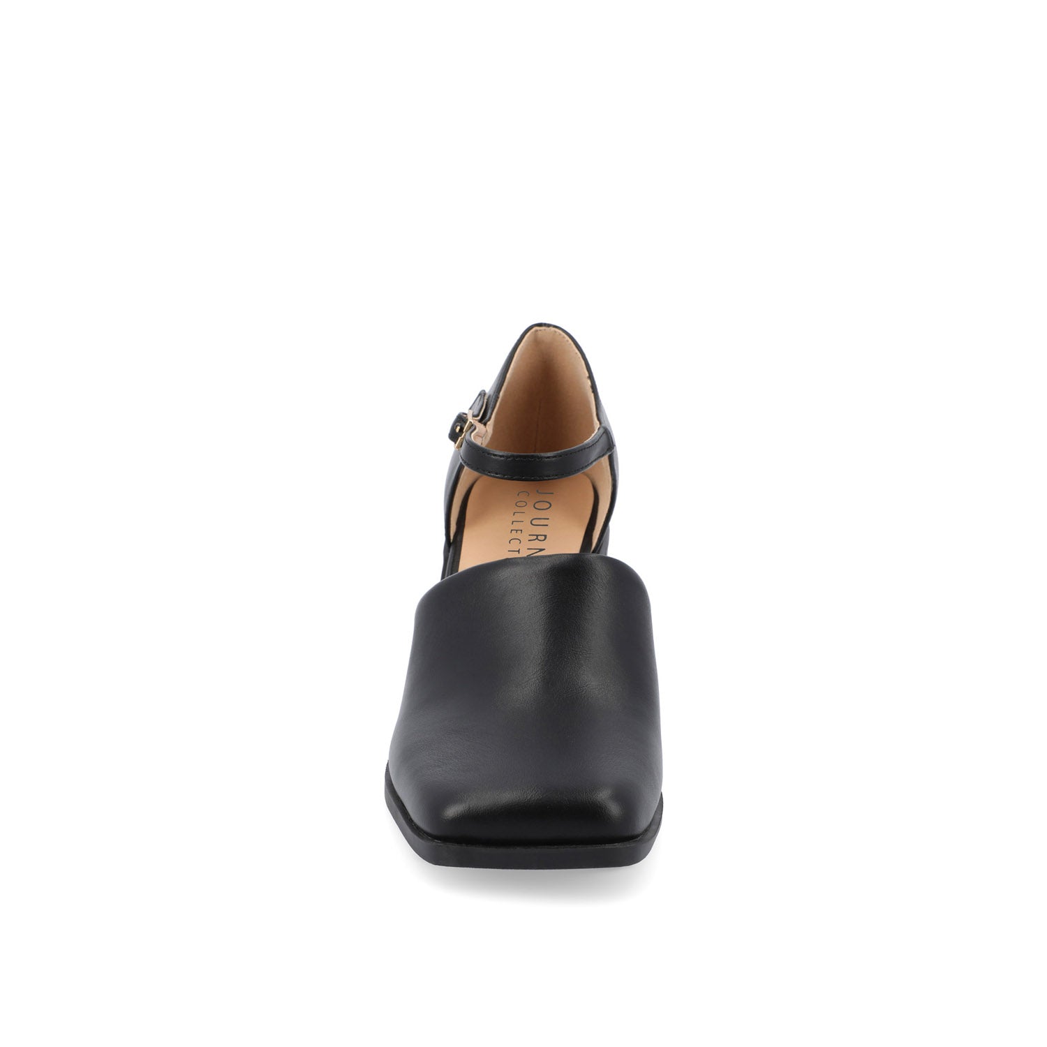BOBBY BLOCK HEEL LOAFERS IN WIDE - Black
