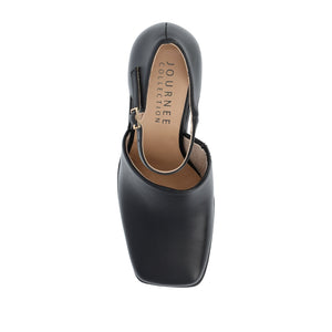 BOBBY BLOCK HEEL LOAFERS IN WIDE - Black