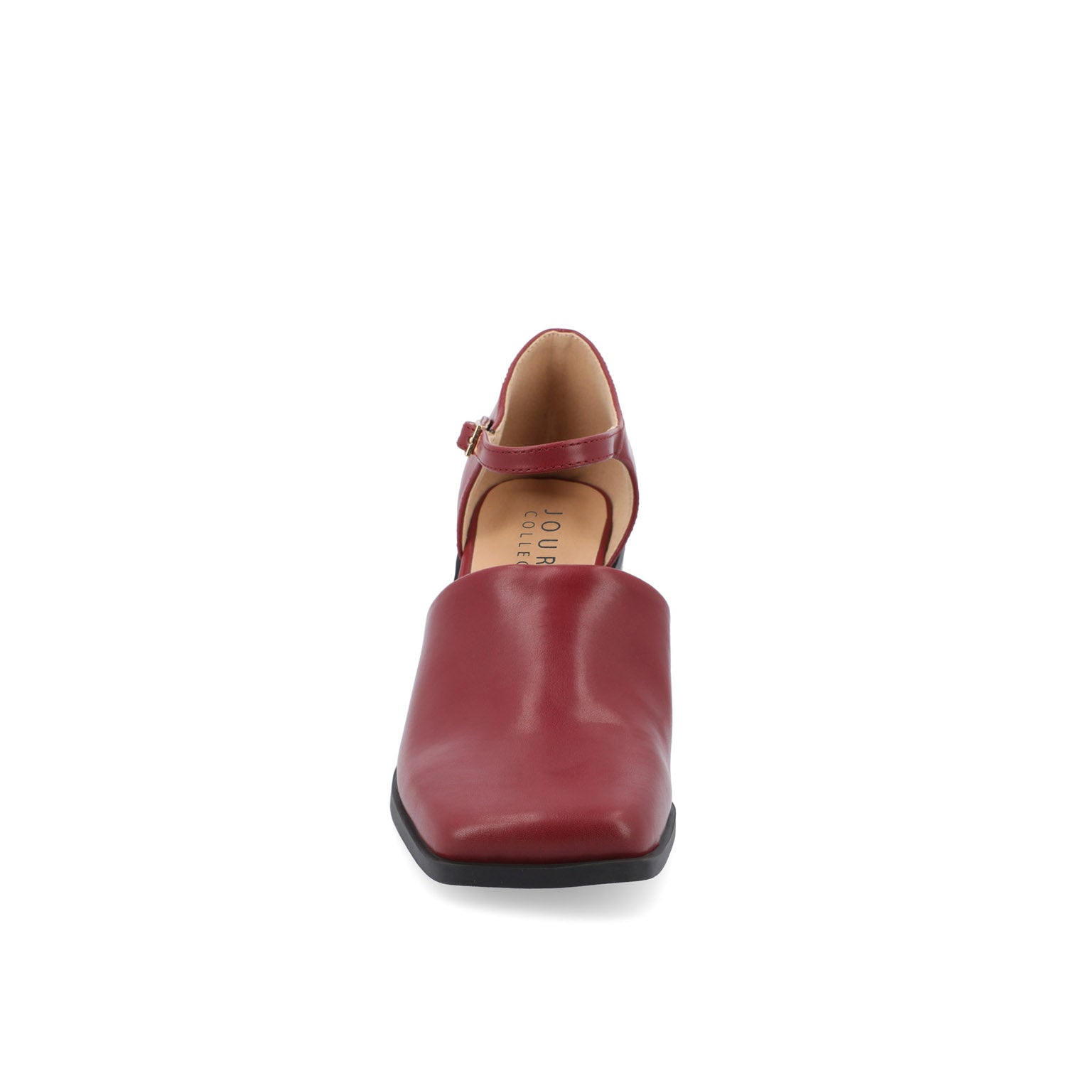 BOBBY BLOCK HEEL LOAFERS IN WIDE - Red