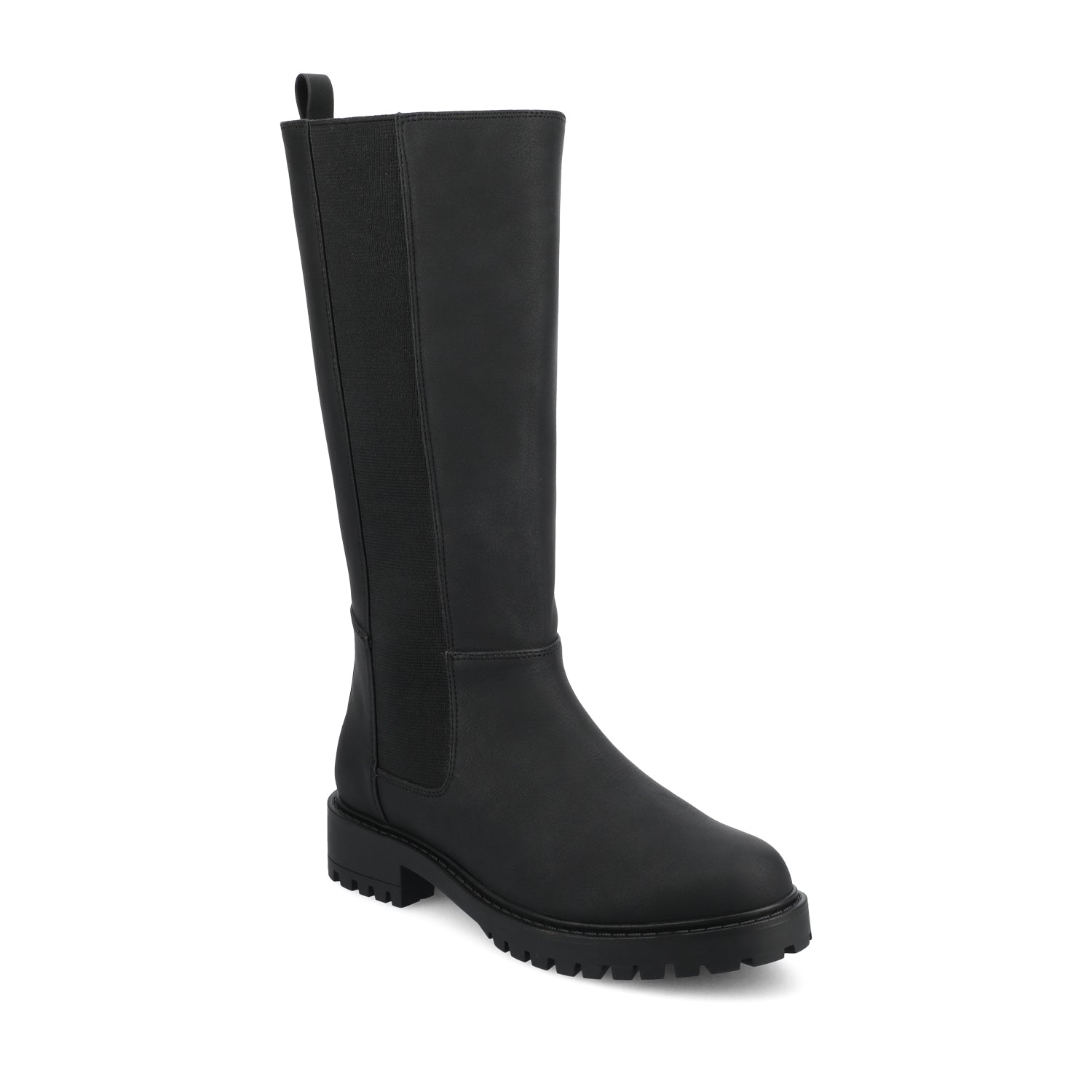 BRANDI KNEE HIGH BOOTS IN EXTRA WIDE CALF