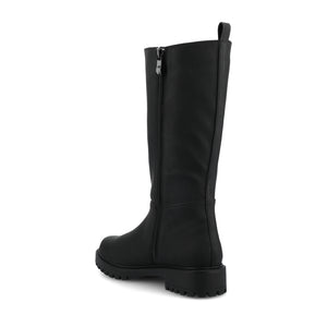 BRANDI KNEE HIGH BOOTS IN EXTRA WIDE CALF
