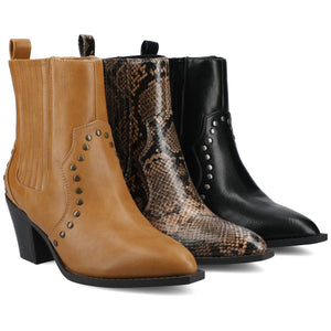 BRAYLEE WESTERN ANKLE BOOTIES