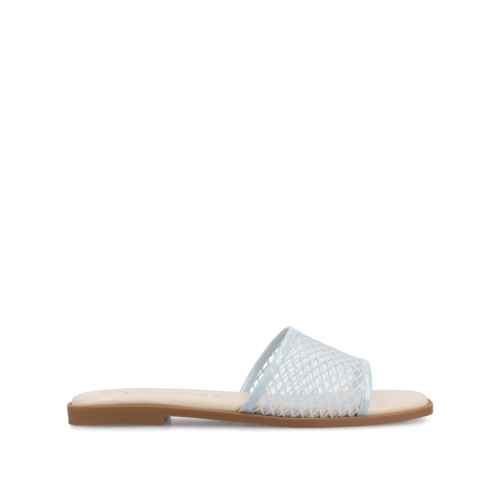 BRECKLEY SLIDE SANDALS IN MESH