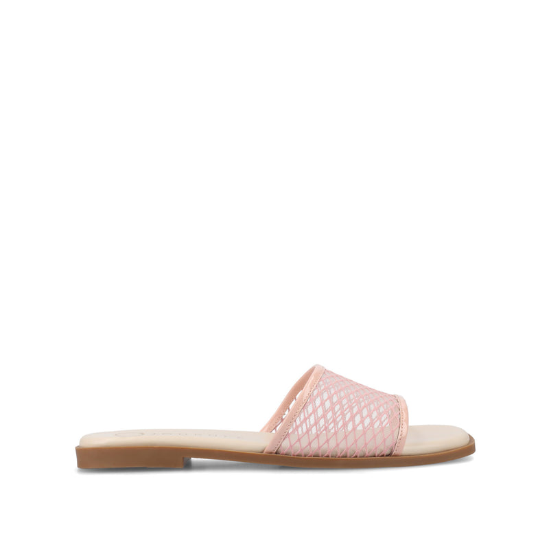 BRECKLEY SLIDE SANDALS IN MESH