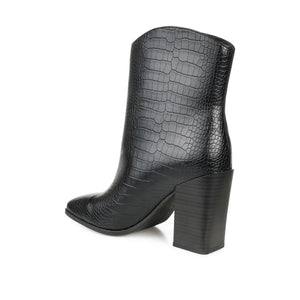 BREKINN WESTERN BOOTIE - FINAL SALE (NO EXCHANGES) - Black