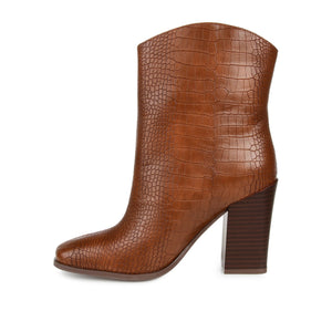 BREKINN WESTERN BOOTIE - FINAL SALE (NO EXCHANGES) - Brown