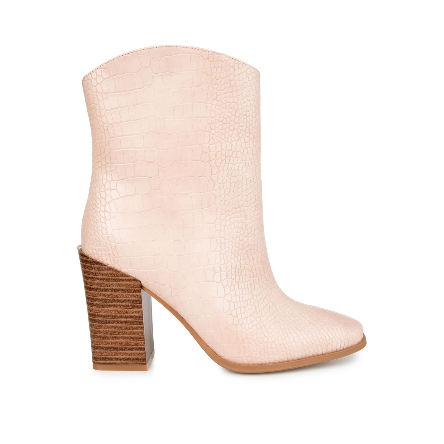 BREKINN WESTERN BOOTIE - FINAL SALE (NO EXCHANGES) - Blush