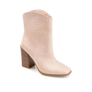 BREKINN WESTERN BOOTIE - FINAL SALE (NO EXCHANGES) - Blush